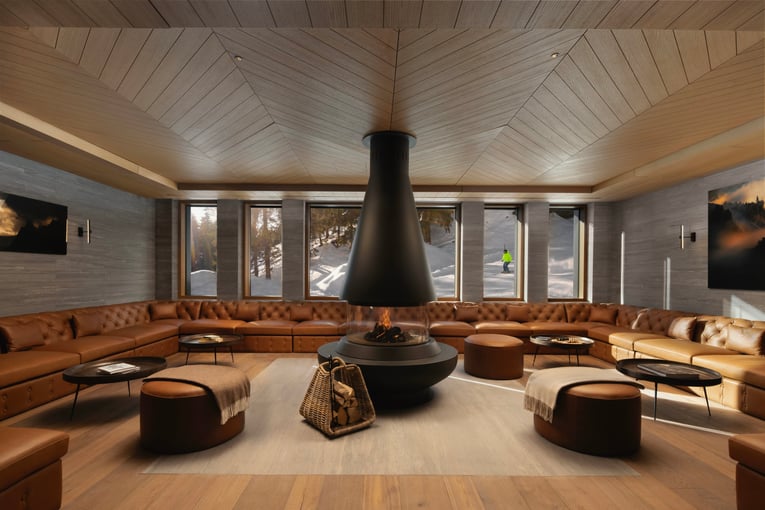 Six Senses Crans Montana, Švýcarsko – Crans Montana | Exclusive Tours Alpine_Lounge