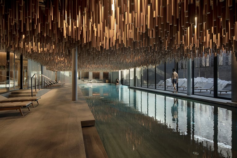 Six Senses Crans Montana, Švýcarsko – Crans Montana | Exclusive Tours Indoor_Swimming_Pool_lifestyle
