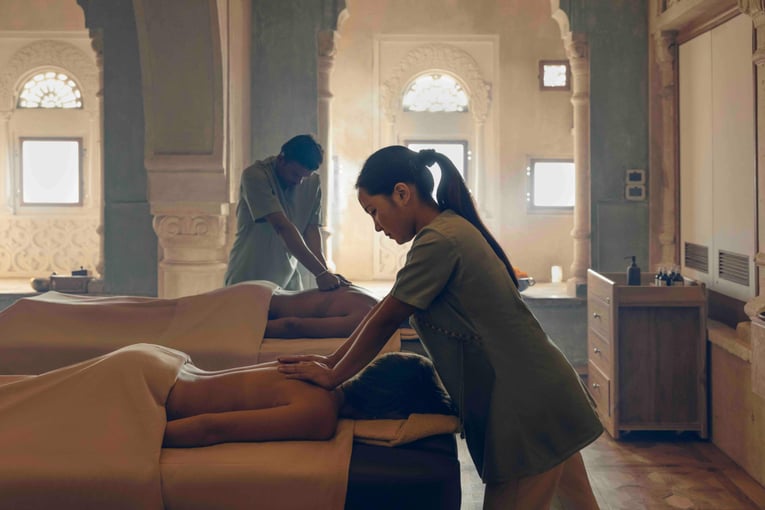 Six Senses Fort Barwara, Indie – Rajasthan Couple Treatment Suite