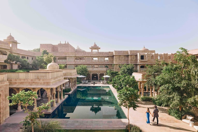 Six Senses Fort Barwara, Indie – Rajasthan Rani Bagh 01
