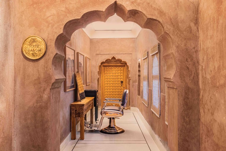 Six Senses Fort Barwara, Indie – Rajasthan Spa salon 2