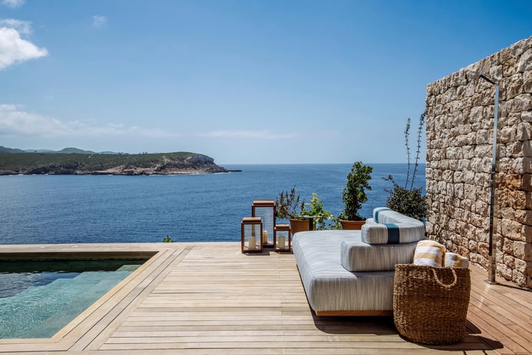 Six Senses Ibiza, Španělsko – Ibiza | Exclusive Tours Five_Bedroom_Mansion_-_The_Cliffhanger_-_Pool_area