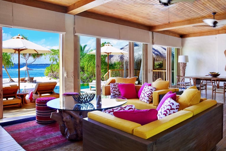 Six Senses Laamu laamu-maldives-two-bedroom-ocean-beach-villa-with-pool-living-room