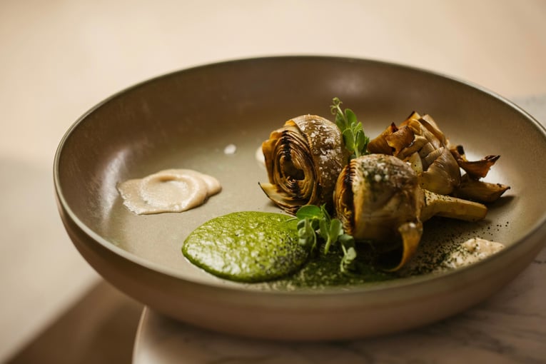 Six Senses Rome BIVIUM_Plant_based_signature_dish