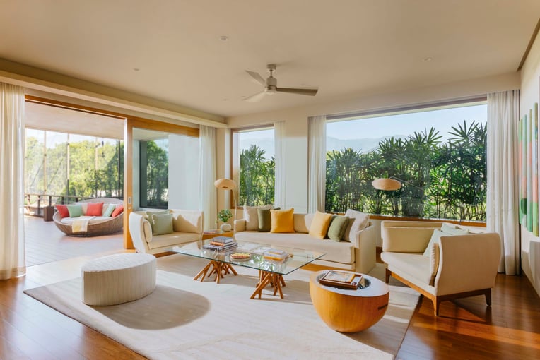 Six Senses Vana, Indie – Dehradun Accomodation_Vana_Suite_Living_Room