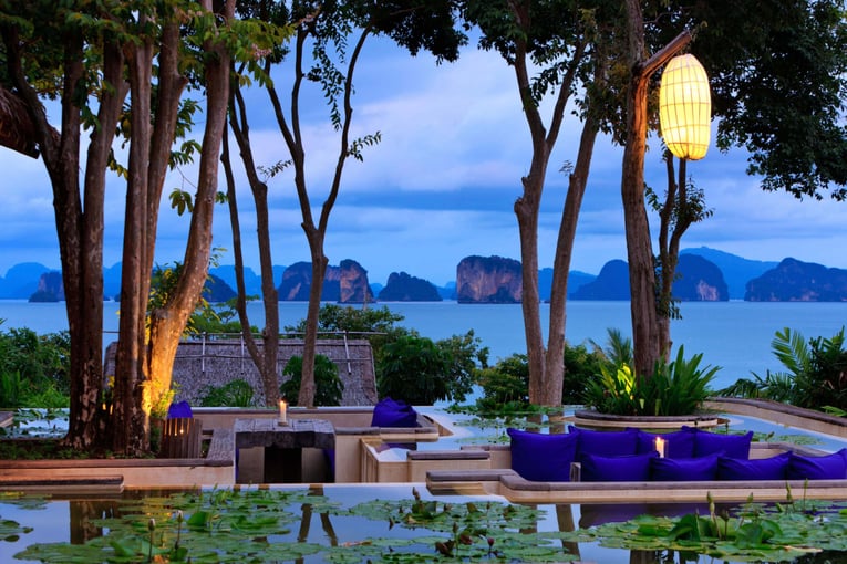 Six Senses Yao Noi, Thajsko - Phang Nga Bay 1_The_Den_night_view