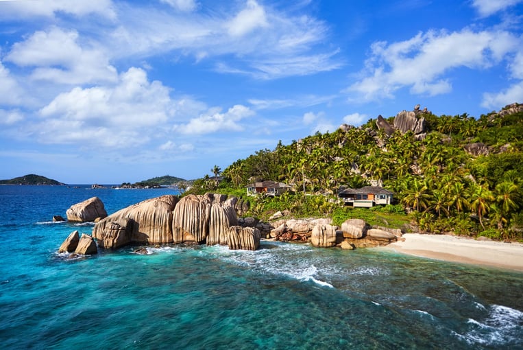 Six Senses Zil Pasyon felicite-seychelles-pasyon-pool-villas-aerial