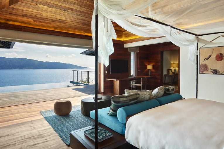 Six Senses Zil Pasyon felicite-seychelles-pool-villa-bedroom-2