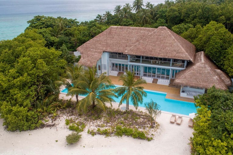 Soneva Fushi aerial