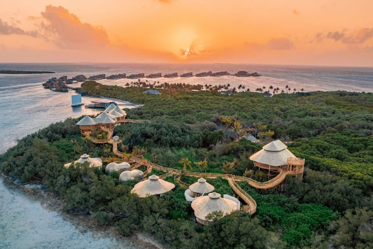 Soneva Secret Maledivy Soneva-Soul-Island-Spa-Aerial-at-Soneva-Jani-1600x900