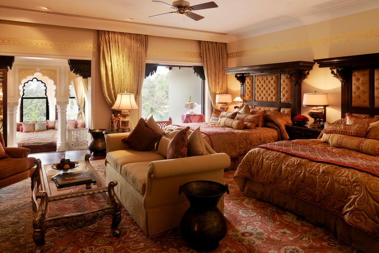 Taj Rambagh Palace, Indie – Jaipur Hi_H4EJ0_27652575_001 Royal Suite - Badal Mahal Suite