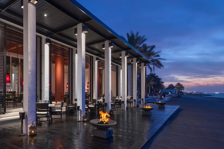 The Chedi Muscat CMU-Dining-The-Beach-Restaurant