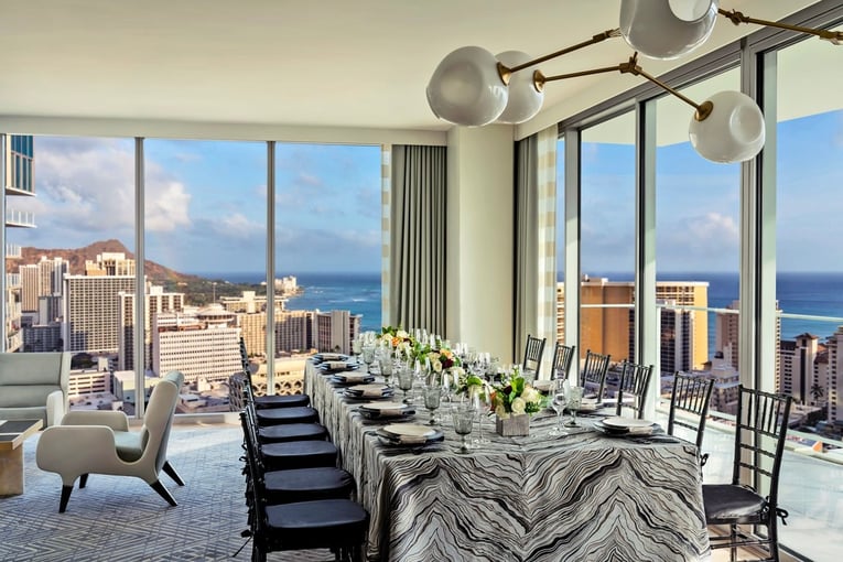 The Ritz-Carlton Residences Waikiki Beach 50548228-Function - Premier 3 Bedroom - Dinner