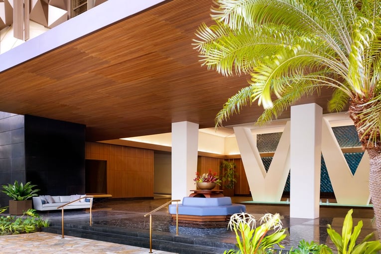The Ritz-Carlton Residences Waikiki Beach RCRW-Porte-Cochere