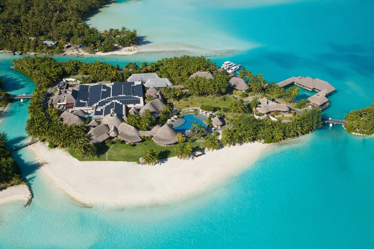The St. Regis Bora Bora Resort bobxr-aerial-9661-hor-clsc