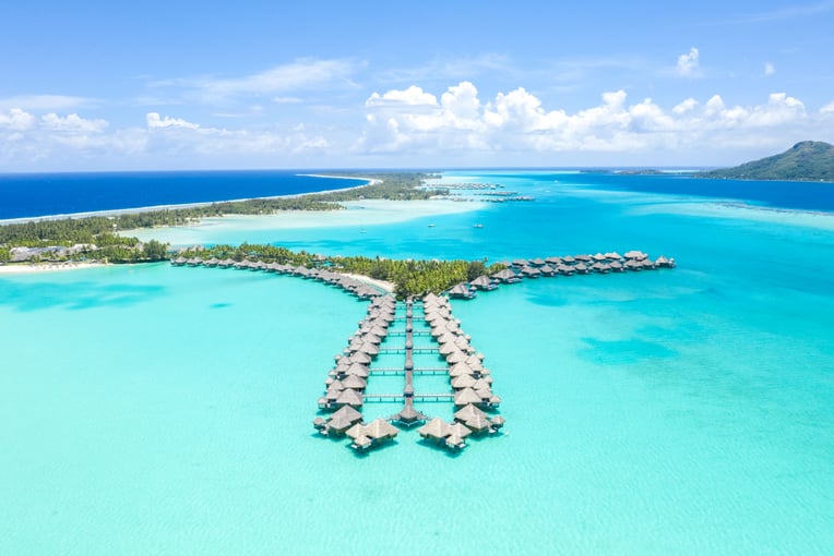The St. Regis Bora Bora Resort bobxr-arial-resort-4635_Classic-Hor