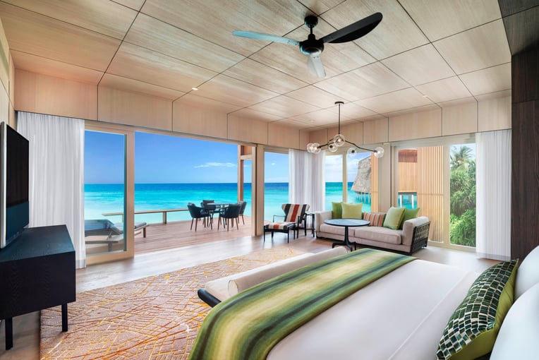The St. Regis Maldives Vommuli Resort mlexr-master-bedroom-5095-hor-clsc