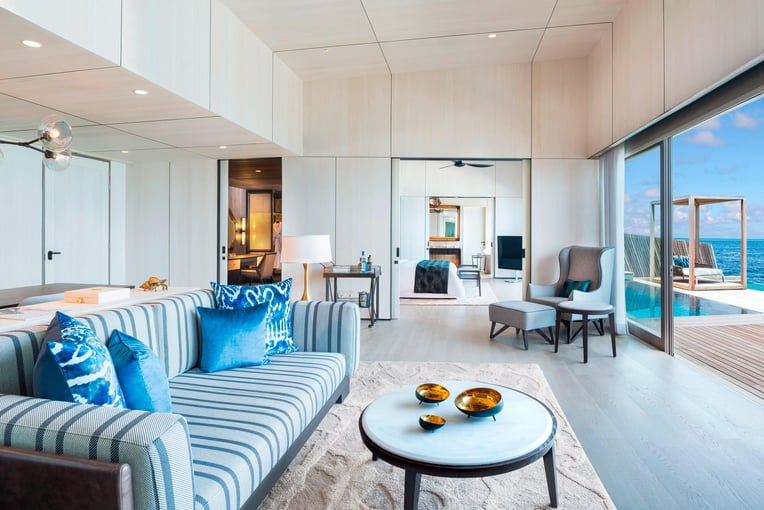 The St. Regis Maldives Vommuli Resort mlexr-suite-livingroom-6208-hor-clsc
