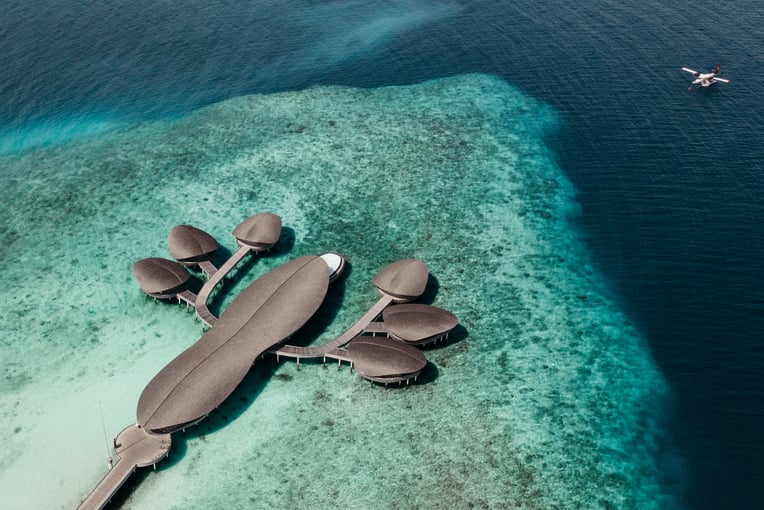 The St. Regis Maldives Vommuli Resort xr-mlexr-aerial-iridium-spa-07453_Classic-Hor
