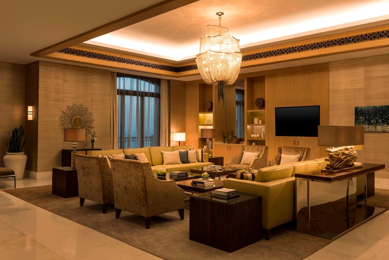 The St. Regis Saadiyat Island Resort auhxr-royal-suite-8503-hor-clsc
