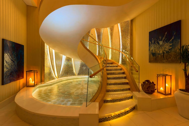 The St. Regis Saadiyat Island Resort auhxr-suite-staircase-9023-hor-clsc
