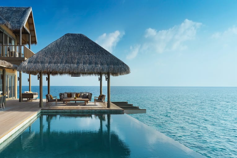 Vakkaru Maldives Resort Residence Terrace Relaxation Sala