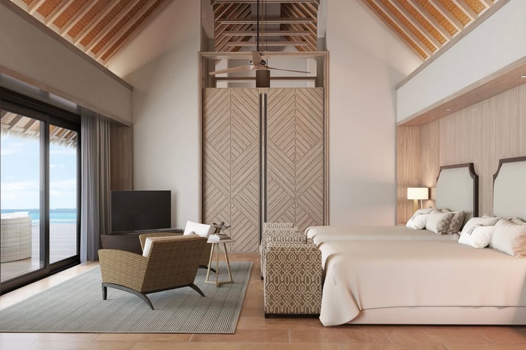 Waldorf Astoria Maldives Ithaafushi  MLEON_CAM02_VILLA3BED_15122018-