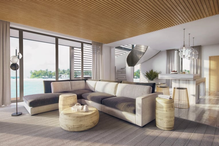 Waldorf Astoria Maldives Ithaafushi  MLEON_Independent-Villa-Living-Room