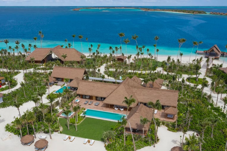 Waldorf Astoria Maldives Ithaafushi  Private_Island_Villa_3_Bedroom_Villa_Exterior