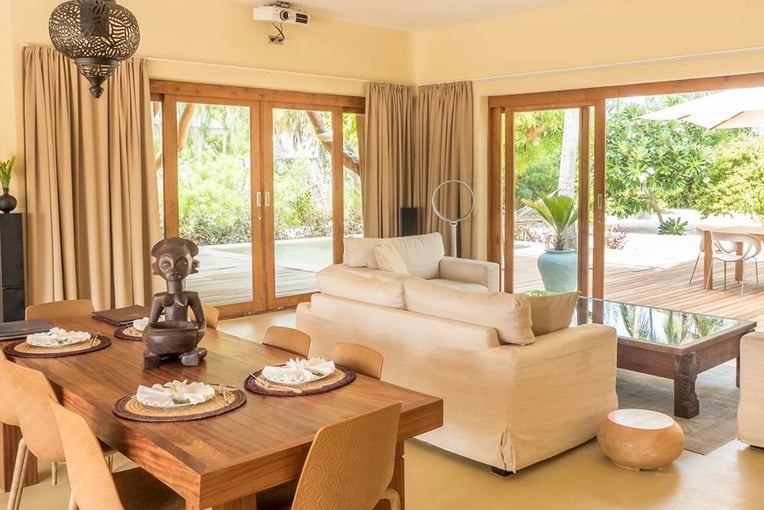 White Sand Luxury Villas and Spa Presidential_Villa_Living_Room_1