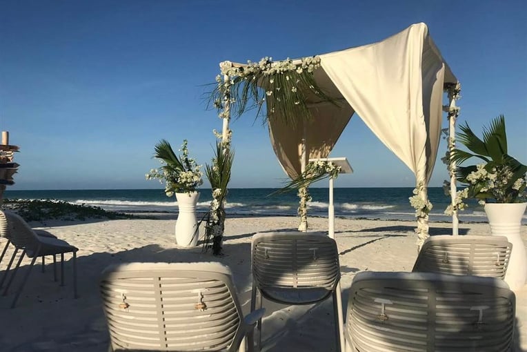 White Sand Luxury Villas and Spa Wedding_setup_1