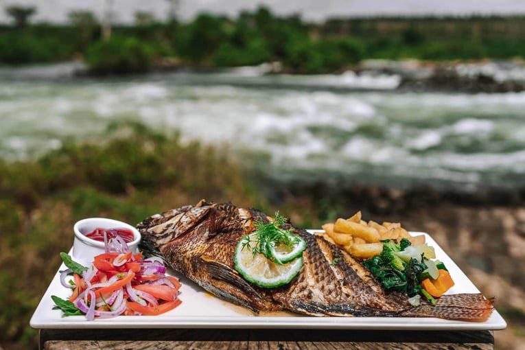 Wildwaters Lodge, Uganda – Kalagala Island | Exclusive Tours Lemala-WWL-food-09950-scaled