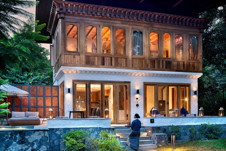andBeyond Punakha River Lodge | Exclusive Tours Bhutan-Punakha-River-Lodge-River-House_1-1
