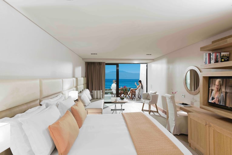 elounda bay palace-deluxe bungalow sea view