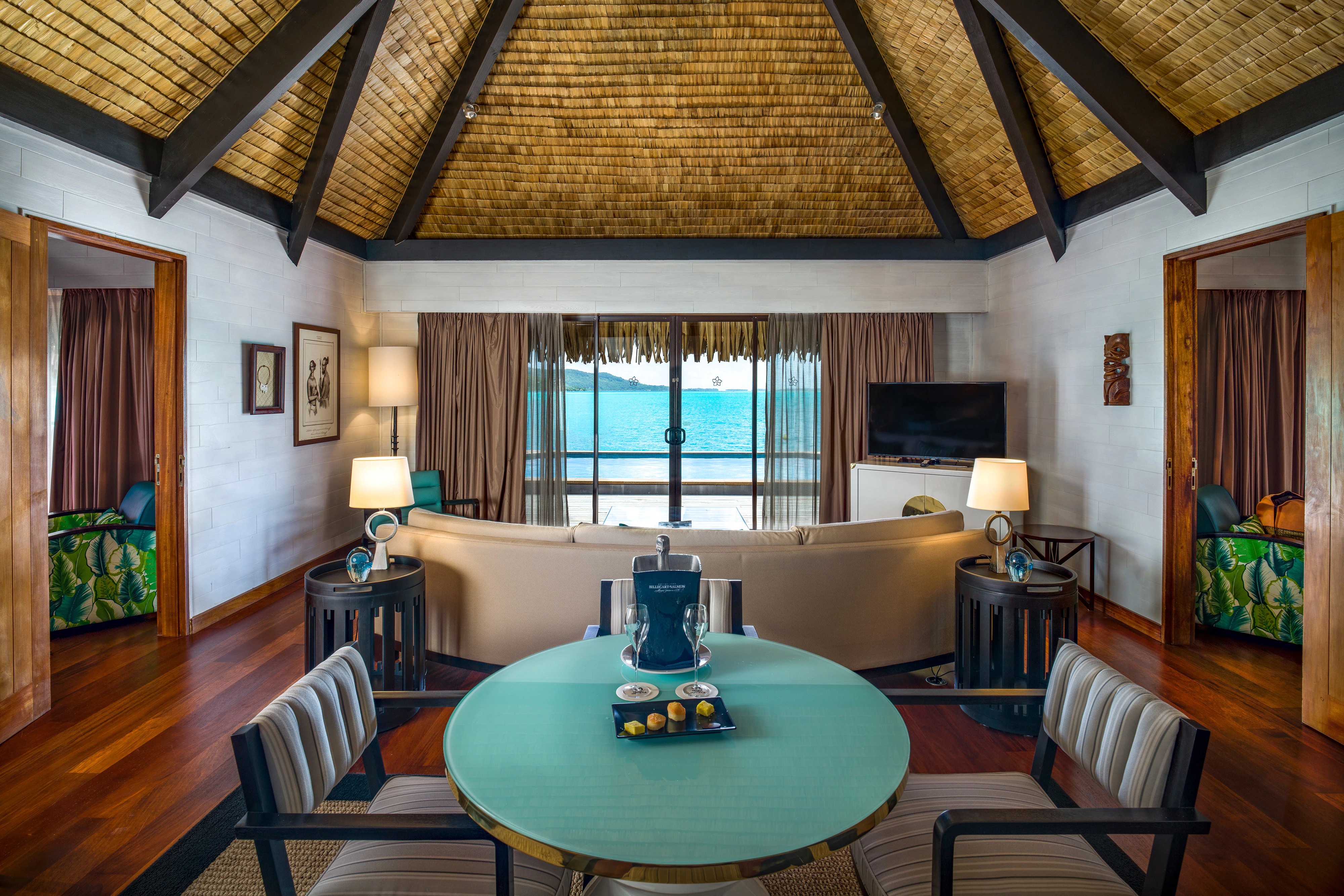 The St. Regis Bora Bora Resort bobxr-royal-suite-villalounge-1691-hor-clsc